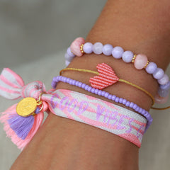 Armband coral heart 