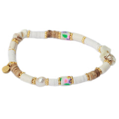 Armband Tropical weiß