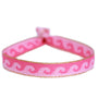 Bracelet tissé pink flower