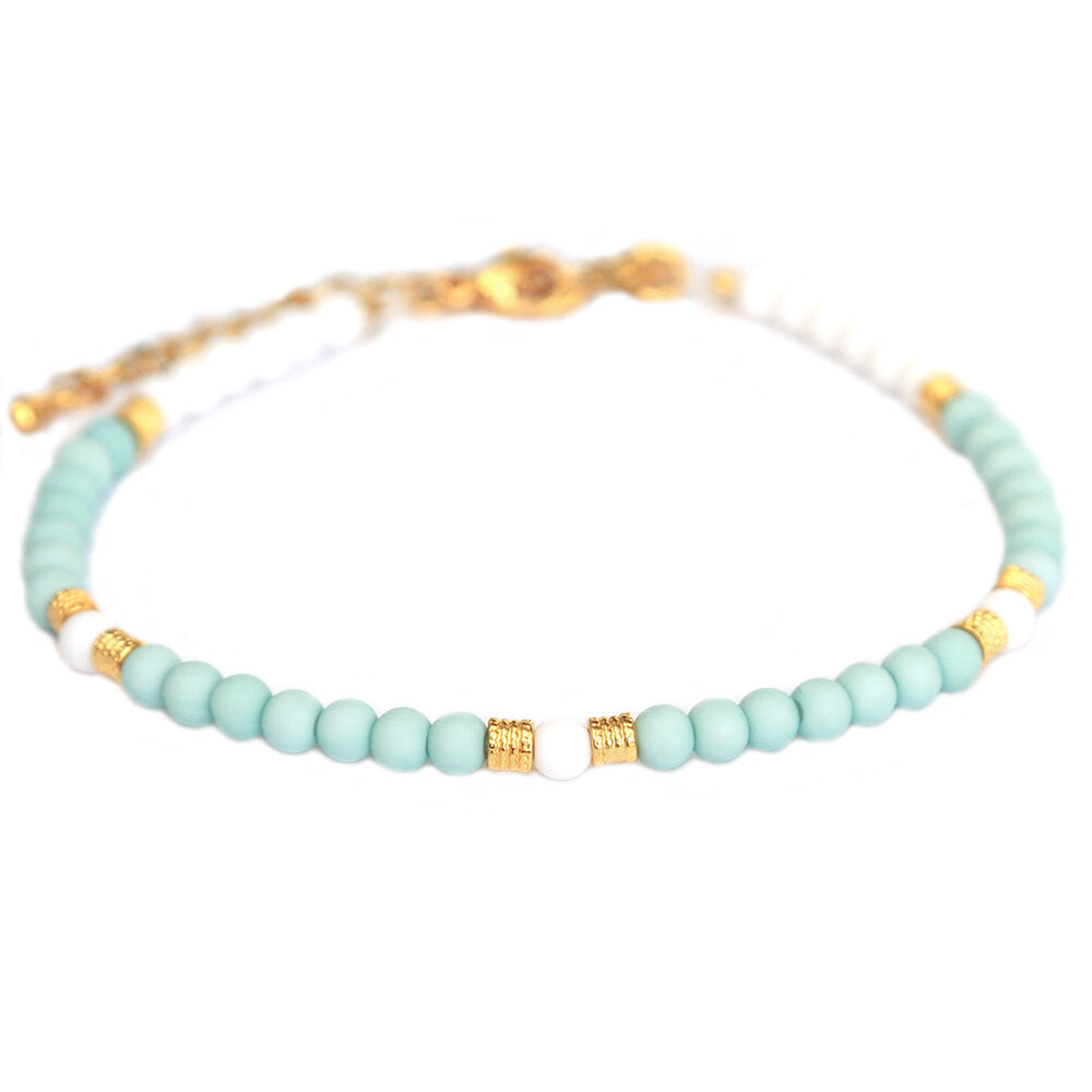 Bracelet de cheville Jondal turquoise