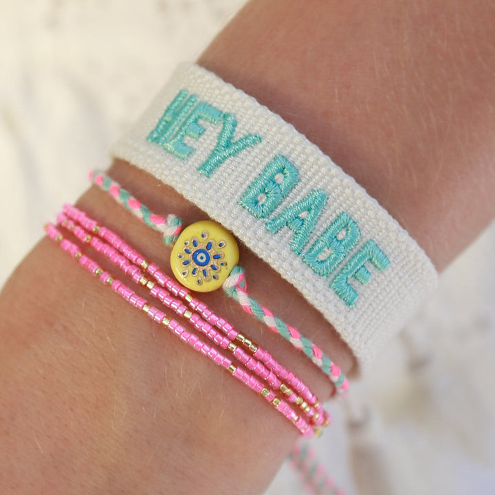 Miyuki bracelet summer rose